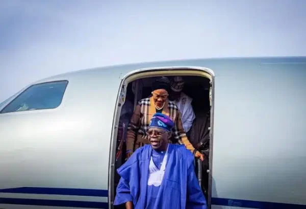 Tinubu Returns To Abuja After Diplomatic Visits To India, UAE