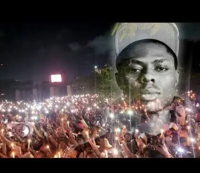 Davido, Zlatan, Falz Join Candlelight Procession For Mohbad In Lagos