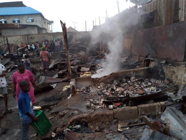 Fire Engulfs Watt Market In Calabar, Causing Millions In Damages