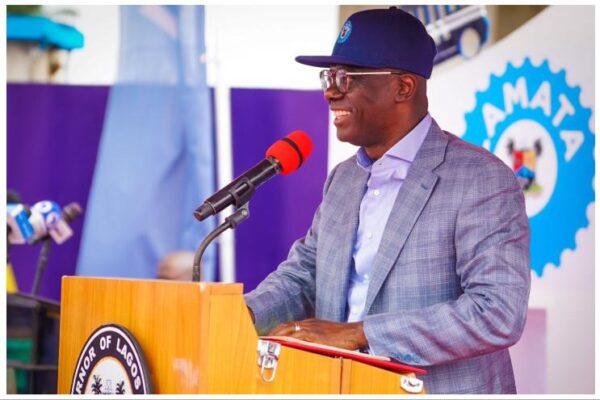 Red Line Rail Project: Governor Sanwo-Olu Commissioned Oyingbo Flyover On Sunday