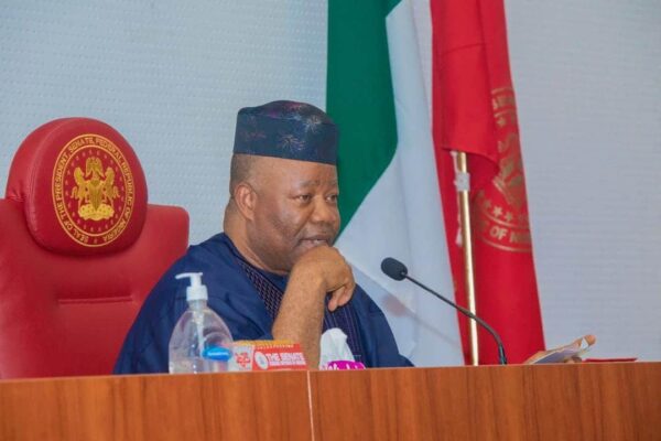 Uproar In Senate As Godswill Akpabio Names PDP’s Osita Ngwu As Chief Whip