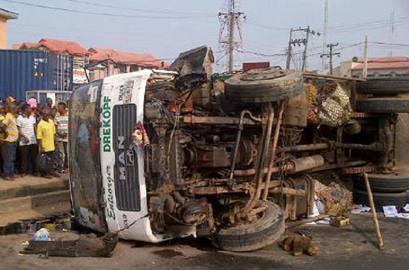Truck Crushes Woman To Death In Ogun State