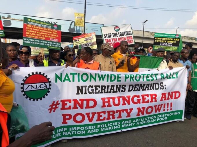 Economic Hardship: Large Turnout As NLC Protest Kicks Off In Abuja