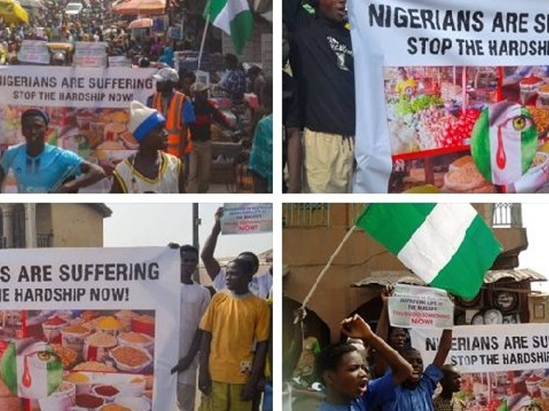 Nigerians Begin Fresh Protests in Suleja Near Federal Capital, Abuja Over Hardship Inflicted by Tinubu Government