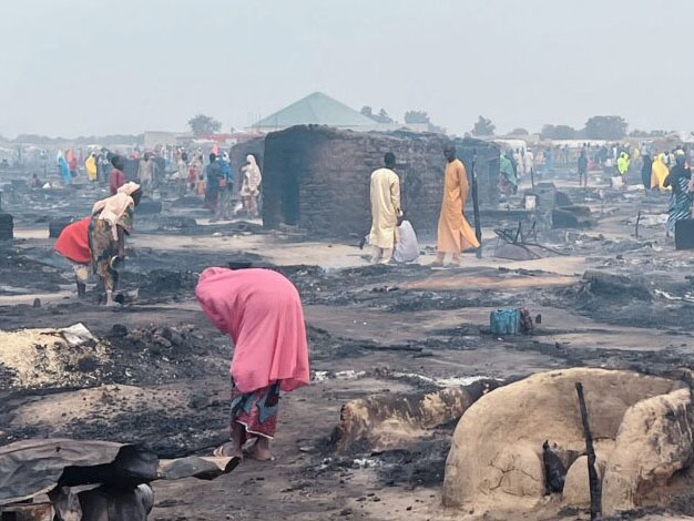 Two Children Killed In Borno IDP Camp Fire