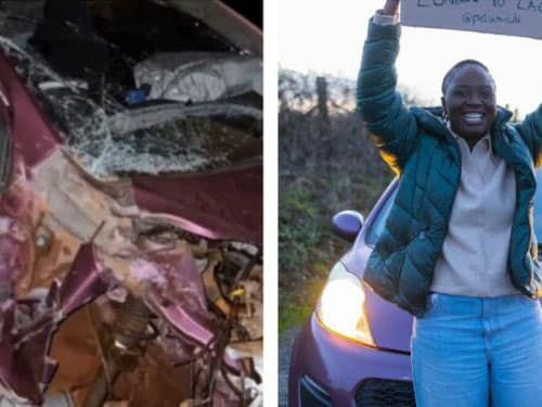 Solo London-To-Lagos Driver, Pelumi Nubi Survives Auto Crash