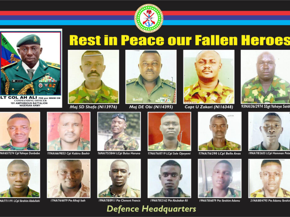 Defence Headquarters Publishes Roster of Military Personnel Deceased in Delta State
