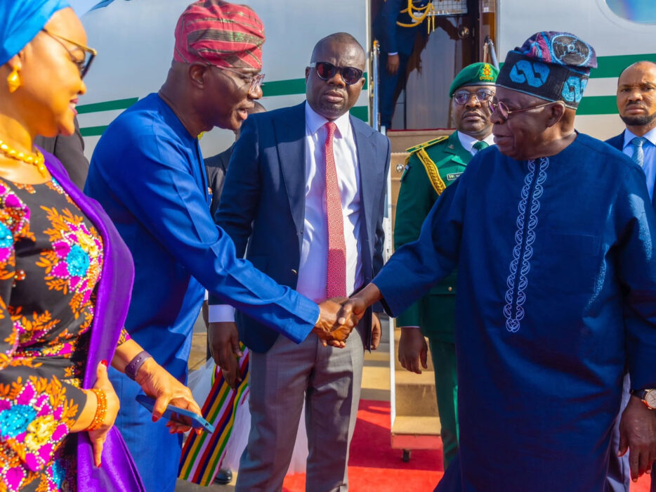 Tinubu Arrives Lagos Ahead Of Eid-el-Fitr Celebration
