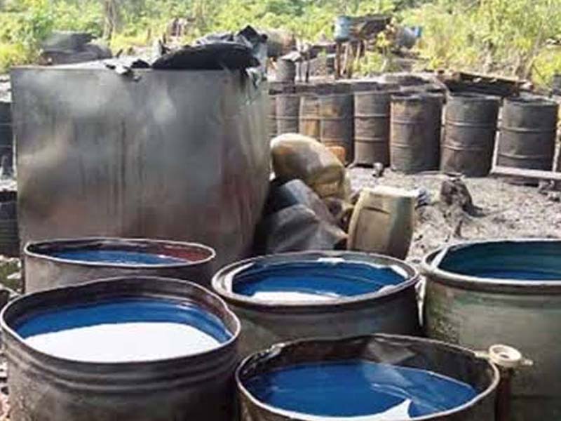 Navy Discovers Illegal Fuel Depot in Lagos, Arrests Five Suspects