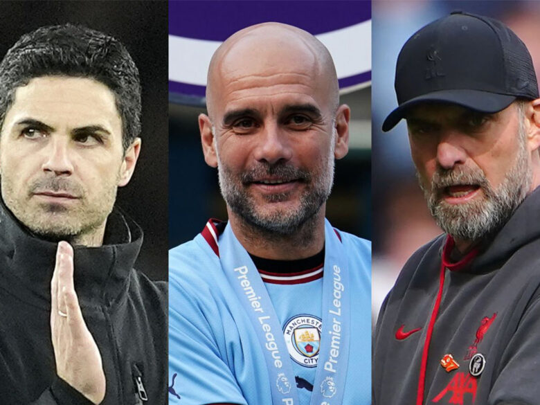 Guardiola, Arteta And Klopp Lead The Nominees For EPL Manager Of The Season