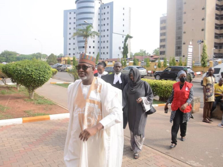 Sirika And Daughter Arrive In Court Over Alleged N2.7bn Fraud