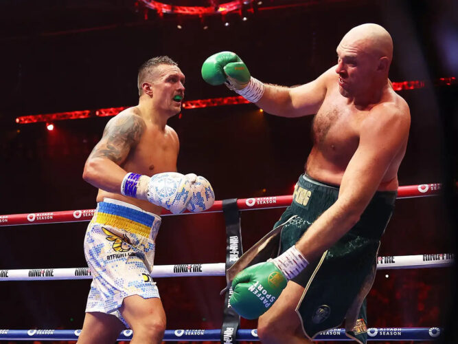 Usyk, Fury Rematch Confirmed For December 21 In Riyadh