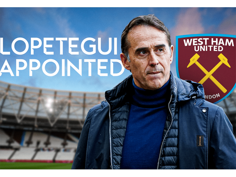 Julen Lopetegui Has Been Announced As New Head Coach Of West Ham United