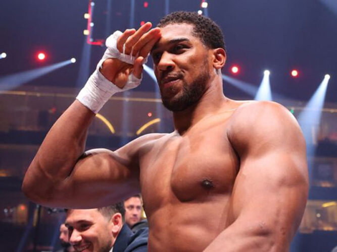 Anthony Joshua Positioned for Undisputed Title Shot Against Winner Fury And Usyk