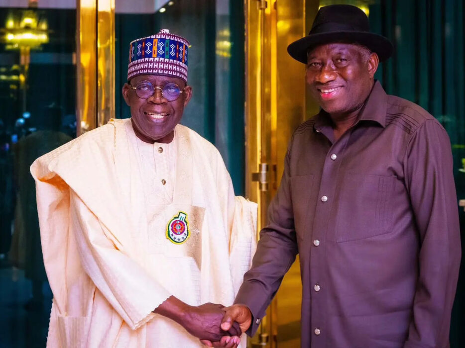 Jonathan Advises Tinubu to Establish a Frictionless Democracy