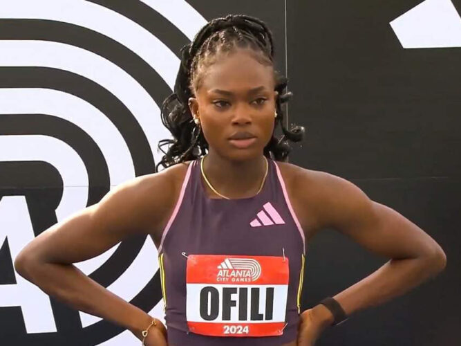 Favour Ofili Misses 100m Qualification for Paris Olympics