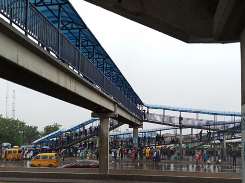 Heavy Downpour Leaves Lagos Commuters Stranded Due to Flooded Roads