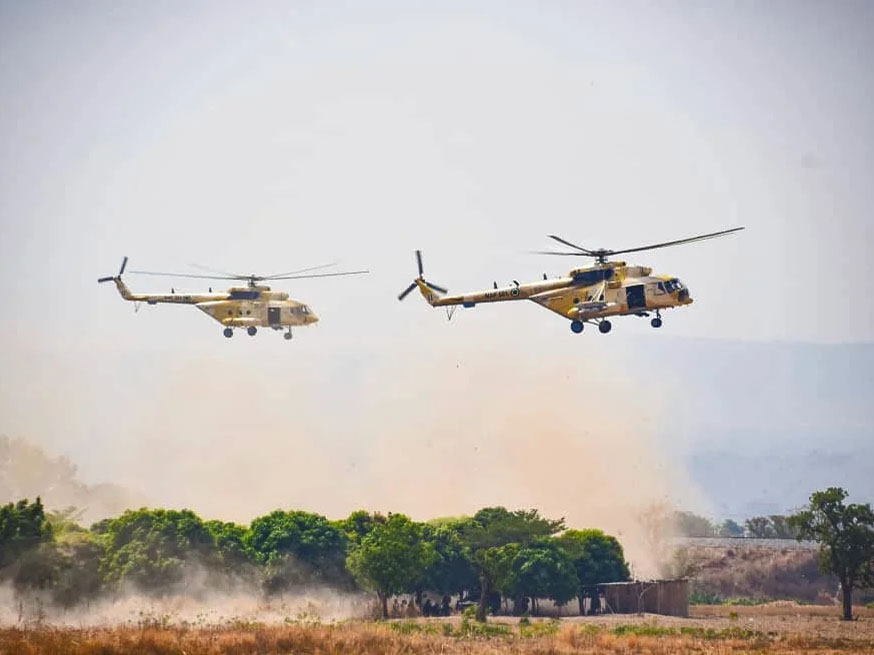 Military Helicopter Reportedly Crashes In Kaduna