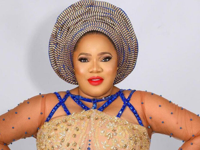 Toyin Abraham Faces Criticism for Taking Action Against Trolls Who Attacked Her Over Support for Tinubu