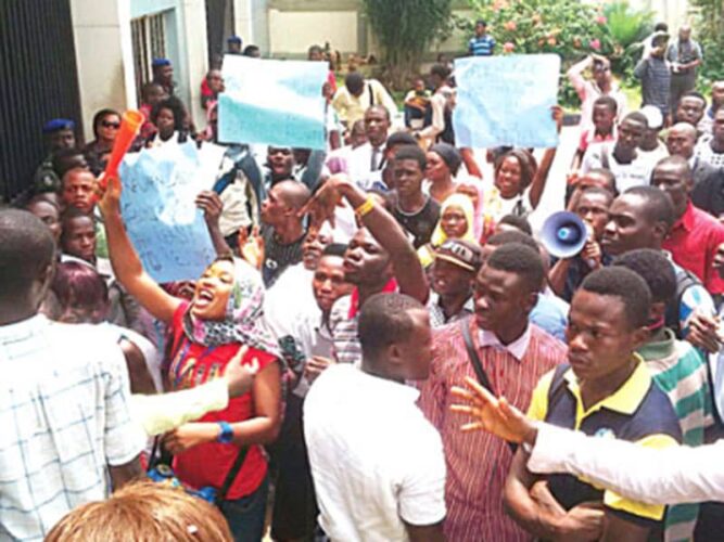 Minister Advises Students to Stay on Campus During Nationwide Protests