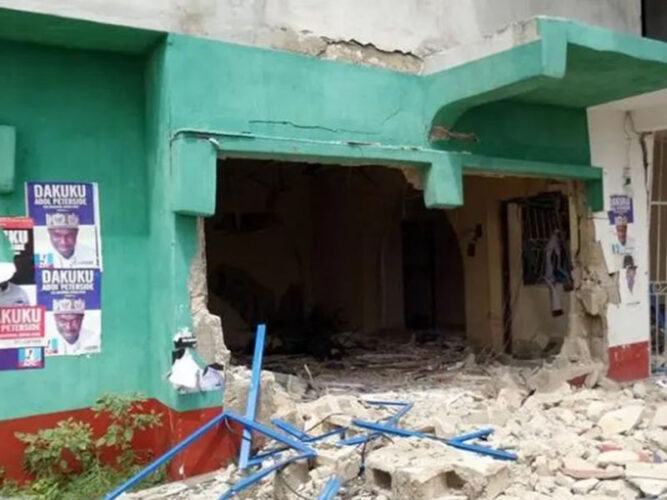 Rivers APP Secretariat Bombed