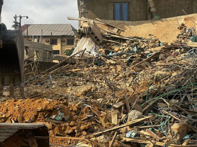 Fathers Loses 3 Children To Building Collapse In Jigawa