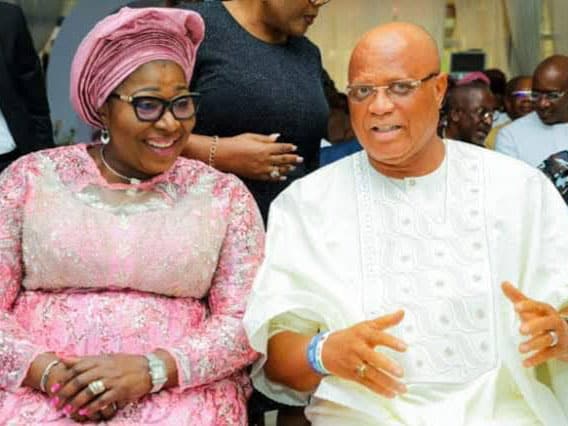 Akwa Ibom Governor Umo Eno Mourns the Loss of His Wife