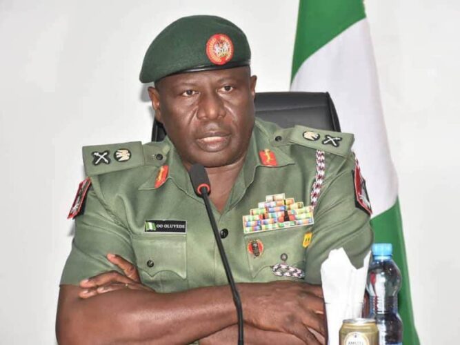 Tinubu Appoints Oluyede As Acting Chief Of Army Staff