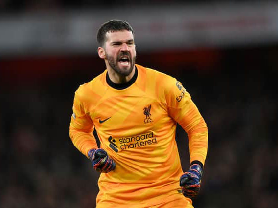 EPL: Liverpool Goalkeeper Alisson Set to Miss Six Weeks Due to Hamstring Injury