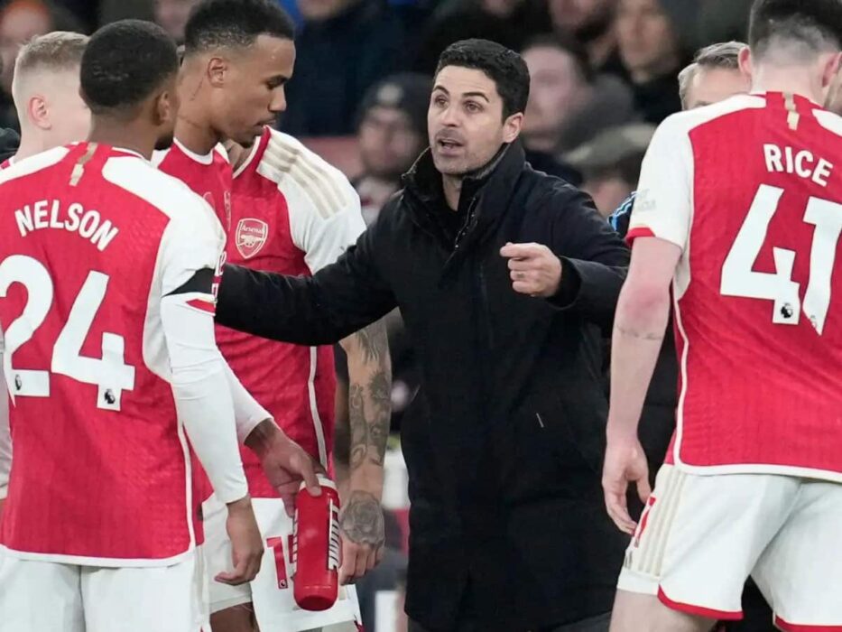 EPL: Arteta Warns Arsenal Players – ‘We Can’t Keep Playing with 10 Men’