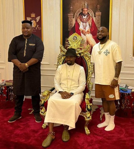 Patrick Doyle Criticizes Davido's Outfit Choice at Olu of Warri’s Palace