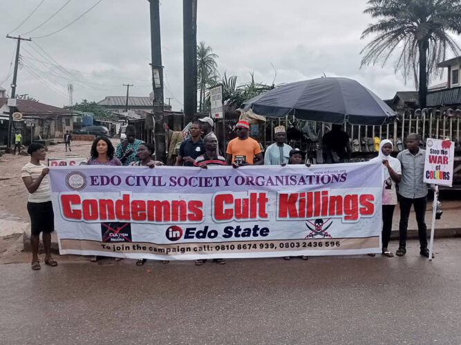 Edo Women Protest Rampant Cult-Related Killings: “We Are Tired”