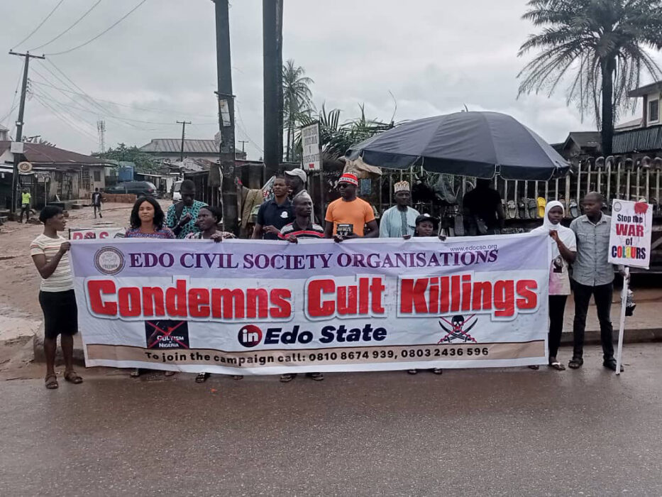 Edo Women Protest Rampant Cult-Related Killings: “We Are Tired”