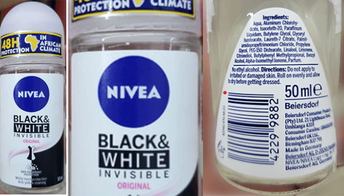 NAFDAC Issues Warning to Nigerians on Recalled Nivea Deodorant