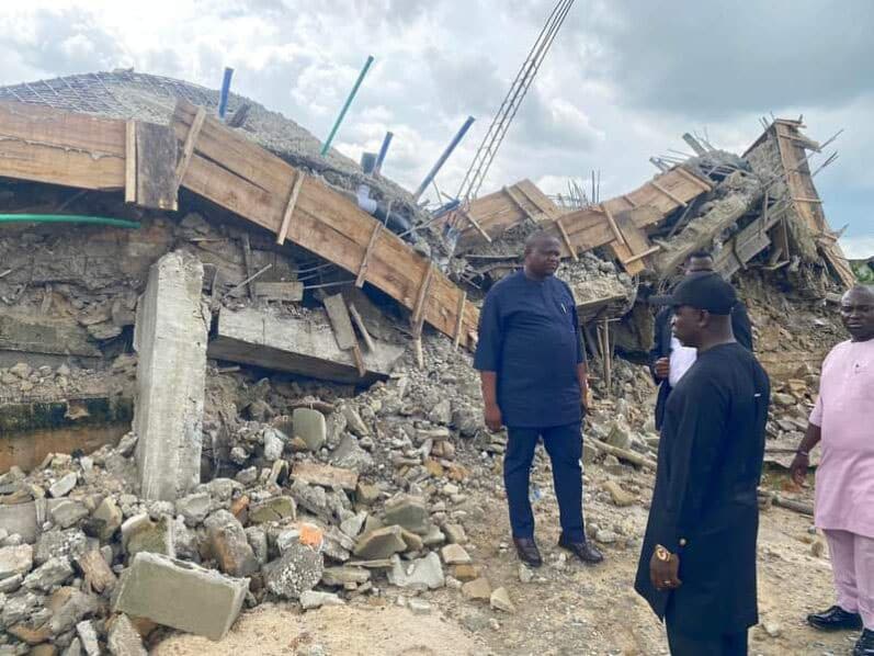 One Dead in Rivers State as Building Collapse