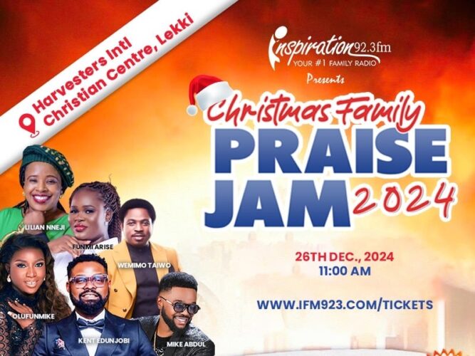 Experience the Joy of the Season at the Inspiration FM Christmas Family Praise Jam!