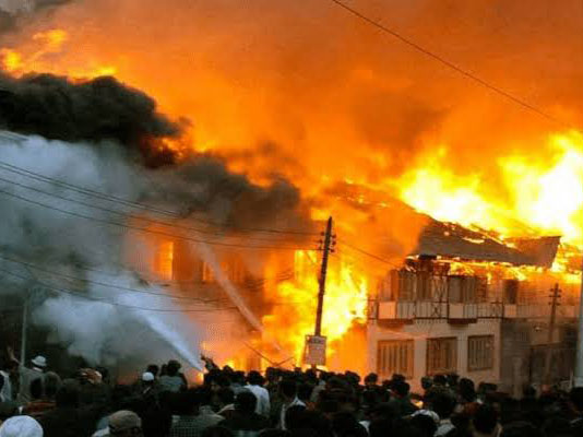 Fire Destroys Market in Trademore Estate, Abuja