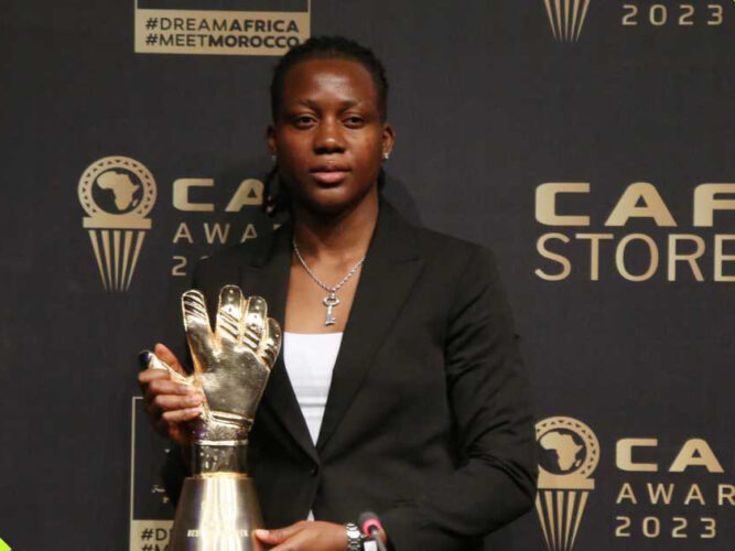 Nnadozie Wins CAF Best Women’s Goalkeeper Award Again