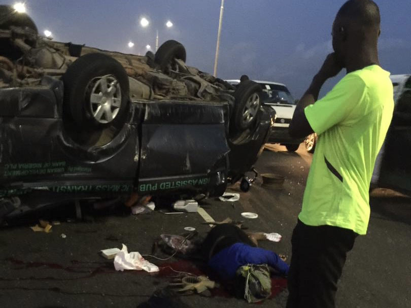 One Killed, Four Injured in Third Mainland Bridge Accident