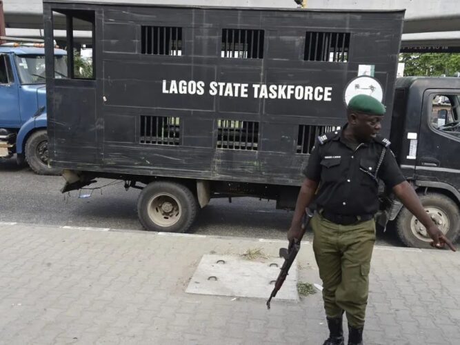 Lagos Sanitation Corps Conducts Raid in Ikoyi, VI, Arrests 49 Offenders