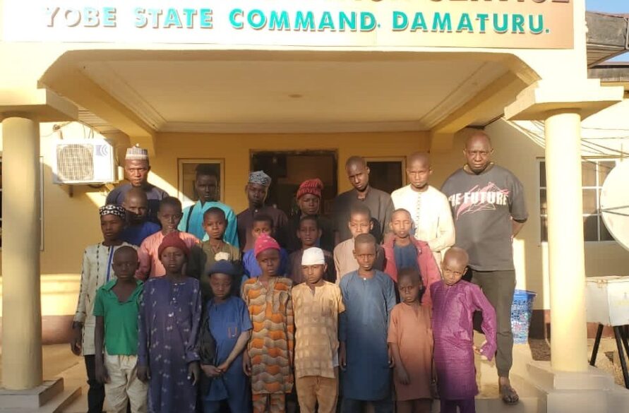 NIS Rescues 21 Minors from Traffickers Headed to Niger Republic