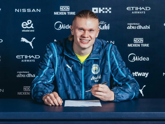 Haaland Secures 10-Year Deal with Manchester City