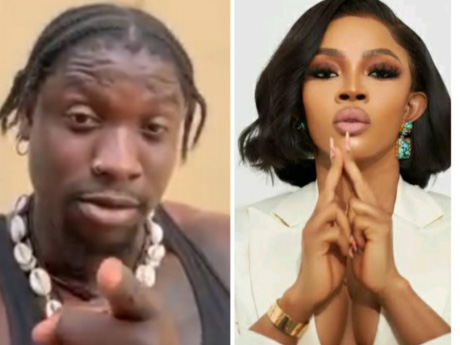 VeryDarkMan Warns Toke Makinwa: ‘You’ll Be Held Responsible If Anything Happens to 2Baba’