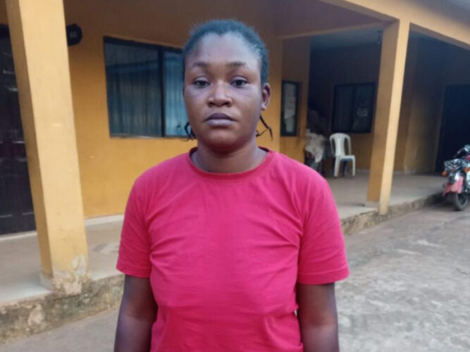 Woman Arrested for Brutally Assaulting 15-Year-Old Boy in Edo