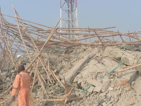 Two Dead, Several Injured as Lagos Building Collapses