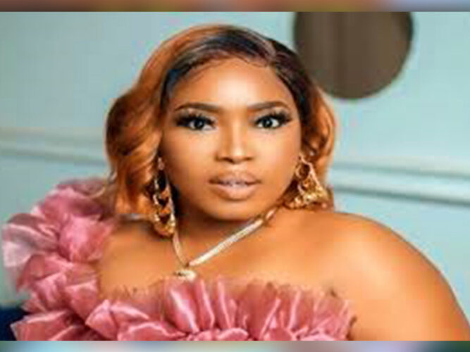 Actress Halima Abubakar sobs as she begs for assistance, saying, “My blood pressure is 157.”