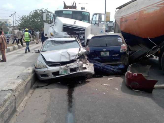 Seven Injured in Auto Crash on Lagos-Badagry Expressway