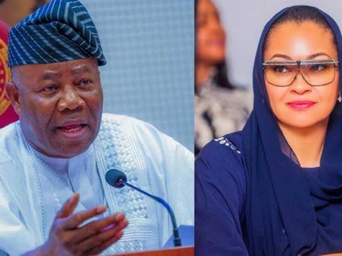 Akpabio: Senate Says Natasha’s Suspension Isn’t About Sexual Harassment Claim