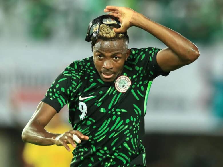 Osimhen Breaks Odegbami’s Super Eagles Goal Record